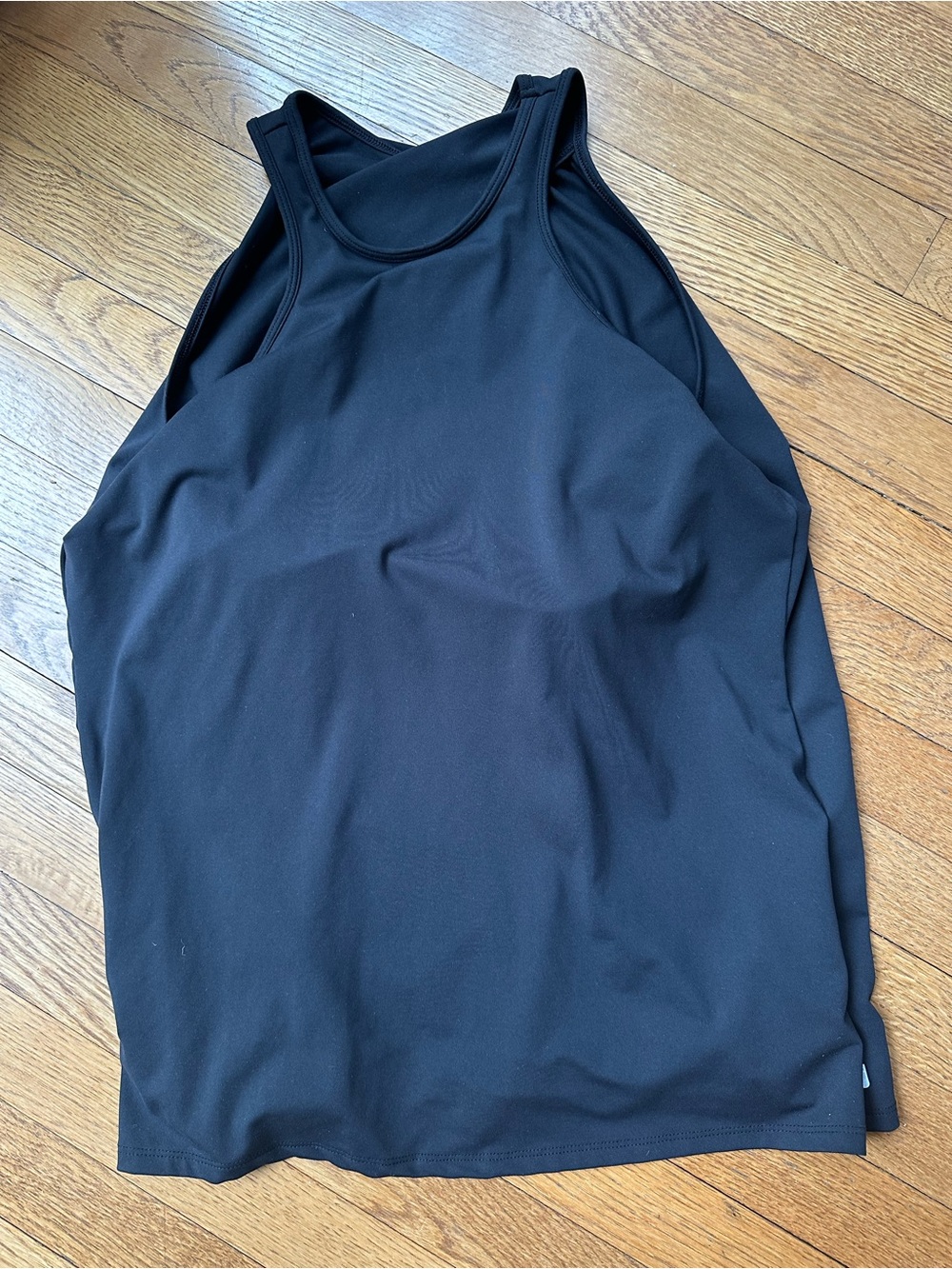 Fabletics Black Racerback Tank Top